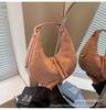 Bolso Pequeño de Moda Estilo Francés para Mujer, Nuevo Diseño 2026, Bolso de Nicho en Forma de Media Luna, Elegante Bolso de Hombro para Viaje