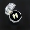 Presas de Vampiro de Halloween Dentes de Zumbi Dentes de Tigre Adereços de Fantasia para Cosplay e Baile de Máscaras