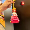 Presentes Criativos de Natal, Estrelas Coloridas de Lã Crochê à Mão, Enfeites Pequenos Decorativos para Árvore de Natal e Carro para Melhorar a Atmosfera