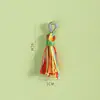 Festival del Bote del Dragón Cadena Colorida Zongzi DIY Colgante Portátil Hecho a Mano Pulsera para Niños con Cuentas Pulsera de Hilo Rojo para Mujeres