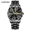 Novo Relógio Masculino Longbo À Prova D'água Luminoso Calendário Versão Coreana Relógio de Quartzo Douyin Aliexpress Dropshipping