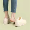 Botas de lluvia de moda transfronterizas para mujer con plantilla elevadora de altura, zapatos impermeables, terciopelo fijo, cálidos de invierno, zapatos para el agua, antideslizantes, zapatos de cocina