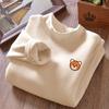 Camiseta Base Derong para Niños de Cuello Medio Alto Niños Niñas Ropa Interior Térmica Primavera Otoño Ropa Interior Infantil Otoño
