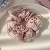 Scrunchie Estilo Coreano Zhao Lusi High-End Estético Ins Estilo Universitário Prendedor de Cabelo Estilo Doce Faixa de Cabelo Feminina