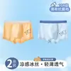 Ropa interior para niños de 10 a 15 años, calzoncillos bóxer tipo A de seda helada para bebé, estilo fino de verano para niños y bebés