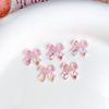 Resina para uñas lazo de cinta aurora color AB hielo transparente accesorios para uñas usar uñas accesorios DIY