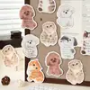 Notas Adhesivas Especiales Infeel.Me, Bloc de Notas Adhesivas Lindas con Temática de Mascotas para Estudiantes, Notas Adhesivas Reutilizables