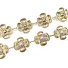 Cadena de Cintura de Flor de Metal de Gama Alta para Mujer, Cinturón Cadena Adornado con Perlas, Versátil para Combinar con Vestidos y Jeans