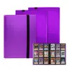 Álbum de Cartas de Jogo com 9 Grades Personalizado de Grande Capacidade para Cartas de Jogo Ptcg Magic: the Gathering Yu-Gi-Oh Álbum de Cartas com Páginas Fixas de 9 Grades