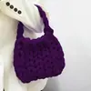 Algodão de enchimento moderno DIY lã grossa islandesa fio de tricô à mão bolsa feminina de tricô manual almofada manta fio bolsa coreana atacado