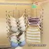 Herramienta de almacenamiento de ropa interior para uso doméstico, perchero para ropa íntima y medias, adecuado para armarios de dormitorios de estudiantes, perchero para camisolas y sujetadores