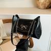 Bolsa Feminina Grande Capacidade 2024 Nova Linda Casual Distinta Bolsa de Ombro Bolsa de Trabalho Texturizada Bolsa de Axila