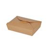 Caja de Almuerzo de Papel Recubierto de Grado Alimenticio, Biodegradable, Impermeable, a Prueba de Aceite, a Prueba de Humedad, Alta Resistencia, Tenacidad, Papel Recubierto Resistente a la Presión