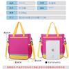 Mochilas Escolares Pequeñas para Niños, Personalizadas para Instituciones de Capacitación y Clases de Tutoría, Color Sólido, de un Solo Hombro, Transpirables y que Reducen la Carga para Estudiantes de Primaria