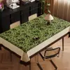 Mantel Usado Floral de Viento Impermeable a Prueba de Aceite Sin Lavado Múltiples Colores Mantel para Mesa de Comedor del Hogar Mantel Retro para Mesa de Café de Sala de Estar