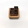 Difusor de Aroma Creativo con Adornos de Madera, Souvenirs de Madera para Aromaterapia, Difusor de Aceites Esenciales de Madera con Base de Nogal Negro