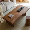 Mesa de Café Pequeña de Madera Maciza Estilo Retro para Apartamento Mesa de Té para el Hogar Escritorio Mesa de Té Irregular de Madera Original Mesa Tatami para Hotel B&B Sala de Estar