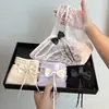 Rosa Sueño Morado~Lencería de encaje bordado sexy para mujer, nueva colección 2026, elegante y atractiva, bragas de cintura baja para mujer con diseño calado
