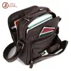 Processamento e Personalização de Bolsa de Ombro Masculina Transfronteiriça de Couro Genuíno Grande Capacidade Multifuncional Bolsa de Mão Bolsa Transversal de Couro de Vaca Retrô