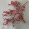 Arte Floral para Casamento Flor Vermelha Material de Fundo Decoração Ikebana Rosa Eucalipto Arranjo para Sala de Estar Interna