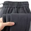 Pantalones Largos Casuales Transfronterizos de Lino de Pierna Ancha para Hombre Temporada 2026 Finos de Cintura Alta Adelgazantes Resistentes a las Arrugas de Pierna Recta Pantalones Casuales