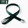 Lanyard con permiso de trabajo aleación de aluminio gancho transparente cuerda para insignia lanyard tarjeta de identificación de empleado se puede imprimir logo especial para exposiciones