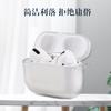 Estuche protector transparente con múltiples ganchos para auriculares Bluetooth de Apple de tercera generación de Airpods Pro, disponible en stock.