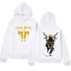 Sudadera con cremallera y estampado de toro demoníaco, diseño simple y moderno, chaqueta cárdigan suelta casual