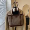 Nova Bolsa de Trabalho de Alta Qualidade para Mulheres Outono 2025, Bolsa de Ombro Estilosa, Bolsa Tote Casual da Moda de Grande Capacidade