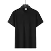 Camiseta Polo de Manga Corta para Hombre Verano Solapa de Polo Negocios Fresca Moda Tendencia Secado Rápido Transpirable Absorbente de Sudor Deportes al Aire Libre