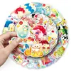 50 lindas pegatinas de helado de verano: comida, helado, bebidas deliciosas, jugo, mascotas adorables, diversión infantil, pegatinas impermeables para manualidades
