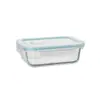 Contenedor de Almacenamiento de Alimentos de Vidrio de Borosilicato Alto, Lonchera para Trabajadores de Oficina, Apto para Microondas y Horno, Lonchera Estudiantil Compartimentada