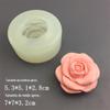 Cauda de Flor Forma de Flor Rosa Desabrochando Molde de Silicone DIY Artesanal Forma de Bolo Dobrável Molde de Resina para Colagem