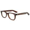 2025 nuevo espejo plano tendencia europea y americana montura negra gafas para miopía hombres y mujeres transfronteriza montura óptica de alto nivel