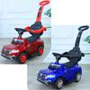 Carro de quatro rodas anti-capotamento para bebês de 1 a 3 anos, roda universal, pode sentar pessoas, carro de deslizar, carro elétrico de torção para crianças