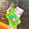 Llavero Creativo de Dibujos Animados con Figura Pequeña y Placa de Engranajes Divertida Descompresión Juguete para Estudiantes Colgante Máquina de Garra Pequeños Regalos al por Mayor