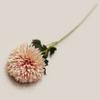 Flores de Crisântemo Artificiais para Casamento, Decoração de Interiores para Casa, Bola de Flores de Crisântemo Artificial Atacado, Plantas Verdes Simuladas para Decoração de Casa