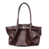 Bolso de Hombro Retro de Gran Capacidad Transfronterizo Nuevo para Mujer Tejido Práctico para Viajes Diarios Bolso de Hombro Único Bolso de Moda de Gama Alta