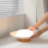 Lámpara de balcón color crema, lámpara de techo, lámpara de pasillo estilo japonés, lámpara de pasillo con viento antiguo y silencioso, lámpara de entrada francesa