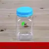 Fornecimento Imediato Garrafa de Comida para Pets de 400 ml Garrafa de Chá de Flor de Goji Novo Garrafa de Comida Garrafa Quadrada de Marshmallow