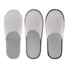 Pantuflas Gruesas Personalizadas al por Mayor para Hoteles de Lujo, Casas de Huéspedes, Salones de Belleza, Hospitalidad Doméstica Desechable, Engrosadas para Uso en Hotel