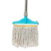 Mopa con Mango Ajustable para Uso Doméstico, Doble Propósito para Limpieza en Seco y Húmedo, Mopa Absorbente, Mopa para Agua, Mopa para Cera, Mopa de Hilo de Algodón, Mopa Ancha de 30 cm