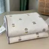 Exportado a Corea, Juego de Tres Piezas de Cubre Cama de Algodón Doble Cara, Colcha de Algodón Acolchada de Cuatro Estaciones Antideslizante Libre de Arrugas, Colchoneta de Tatami