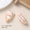 Acessórios de Resina DIY Desenho Animado Biscoitos Sanduíche Gatinho Creme em Gel Grampo de Cabelo Feito à Mão Capa de Celular Acessórios para Fivela de Sapato