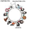 Venta transfronteriza de pulseras de joyería de Harry Potter con colgante de aceite de aleación DIY, pulseras de joyería al por mayor de películas europeas y americanas
