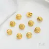 Retenção de cor forte Vietnã Shajin Zaki Ram Gifu Ping An Amarelo Joy Fivela de Pulseira Fivela de Colar Botão Dourado