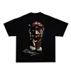 Camiseta de Algodón Unisex para Hombre y Mujer Rapper Lil Yachty Casual Hip