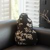 Cojín de Mariposa Femenino Retro de Estilo Francés Inspirado en Ins Silla Cojín para Ventana de Bahía Dormitorio Cojín Decorativo para Sofá de Sala de Estar