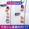 Ímã de Geladeira Macio Personalizado de Bumbum Desenho Shin-Chan Silicone Anti-Colisão e Anti-Impacto Almofada Adesivo Decorativo de Bumbum Criativo Borracha de Silicone