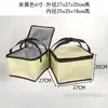 Bolsa térmica de 4 polegadas bolsa térmica para assar bolo 6-18 polegadas embalagem não tecida para viagem Baskin-Robbins cinza escuro violeta